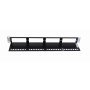Cabecera rack BRAND-REX MTPHD2 MTPHD2 -BRANDREX 1U 4-Cassetes Vacio Panel Cabecera Metalica req-SCA/SCB