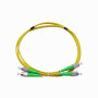 Monomodo 1-6mt Fibra JFSHH1 JFSHH1 LSZH 1mt FC/APC-FC/APC MonoMd SM Duplex Jumper Cable Fibra 3.0mm 9/125