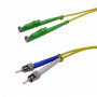 Monomodo 1-6mt Fibra JFSDT3 JFSDT3 3mt E2000/APC-ST/UPC MonoModo SM Duplex Jumper Cable Fibra 3.0mm 9/125
