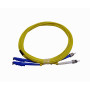 Monomodo 1-6mt Fibra JFSET3 JFSET3 3mt E2000/UPC-ST/UPC MonoModo SM Duplex Jumper Cable Fibra 3.0mm 9/125