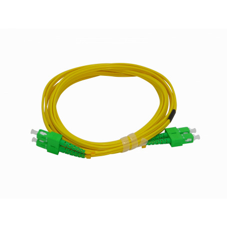 Monomodo 1-6mt Fibra JFSAA5 JFSAA5 -5mt SC/APC-SC/APC MonoModo SM Duplex Jumper Cable Fibra
