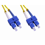 Monomodo 1-6mt Fibra JFSCC1 JFSCC1 1mt SC-SC MonoModo SM Duplex Jumper Cable Fibra 3.0mm 9/125um