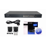 1000 Semi-admi Smart TP-LINK TL-SG2216 TL-SG2216 TP-LINK 14-1000 2-SFP-Combo Switch Smart Rack Semi-Administrable