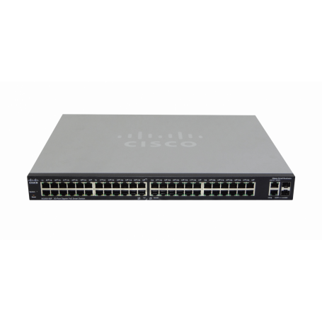 Admin 24-48 PoE Cisco SG200-50P SG200-50P CISCO 48-1000(24-PoE-af) 180W-tot 2-SFP-Combo Switch Smart SLM2048PT