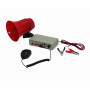 Buzzer / Megafonía Generico MEGAFONO-MP3 MEGAFONO-MP3 -Megafono MP3-USB 25W 12V-24VDC p/Auto Graba-120seg. inc-Mic-3,5mm