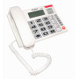 Telefono Analogo FUJITEL FVA500 FVA500 FUJITEL BLANCO TELEFONO ANALOGO 2-RJ11 MESA REQ/4-AA