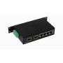 Industrial PLANET ISW-621TF ISW-621TF PLANET 4-100 2-SFP-100 Switch Industrial no-Admin Riel-DIN 12-48VDC/24