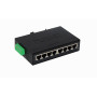 Industrial PLANET ISW-801T ISW-801T PLANET 8-100 Switch Industrial Riel-DIN no-Admin req/12-48VDC/24VAC