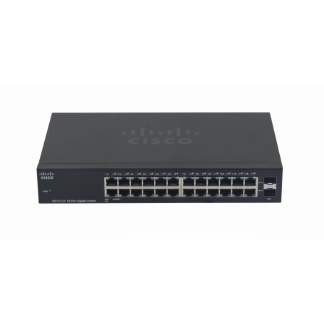1000 no administrable Cisco SG112-24 SG112-24 CISCO 22-1000 2-SFP-Combo Angosto Switch no-Administrable Rack