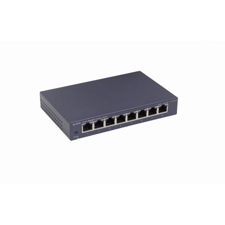 1000 no administrable TP-LINK TL-SG108 TL-SG108 TP-LINK Metalico 8-1000 Gigabit Switch no-Admin no-Rack Compacto