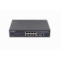 Switch no administrable POE PLANET FSD-1008HP FSD-1008HP -PLANET 10-100(8-PoE+af/at) 120W-tot Switch no-Admin Rack-10p Rack-19p