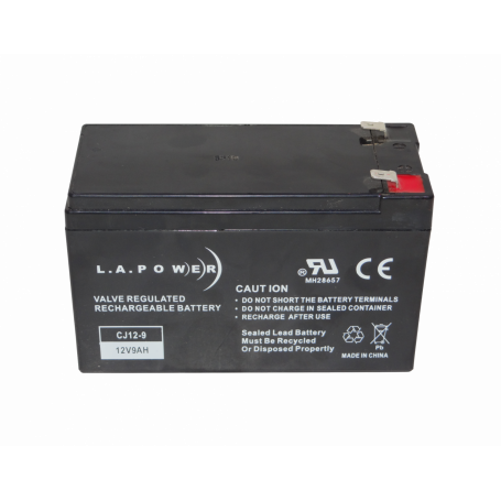 BTA12-90 LAPOWER Bateria 12V 9AH Acido-Plomo Sellada
