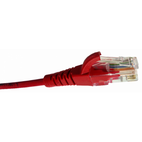 Cat5e entre 2,0 y 5,0mt Linkmade CPR-50L CPR-50L 5MT CAT5E ROJO LSZH CABLE PATCH INYECTADO MULTIFILAR