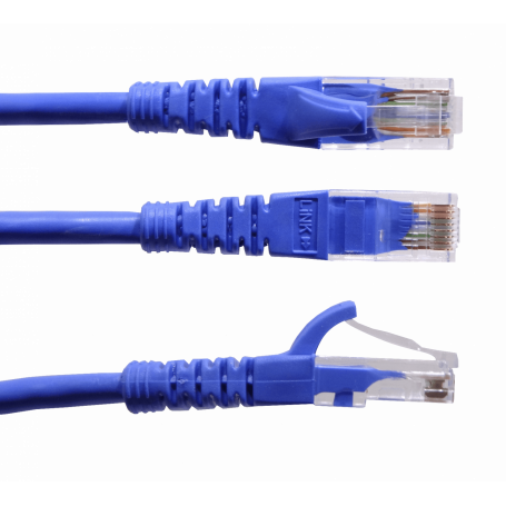 Cat5e entre 2,0 y 5,0mt Linkmade CPA-20L CPA-20L 2MT CAT5E AZUL LSZH CABLE PATCH INYECTADO MULTIFILAR