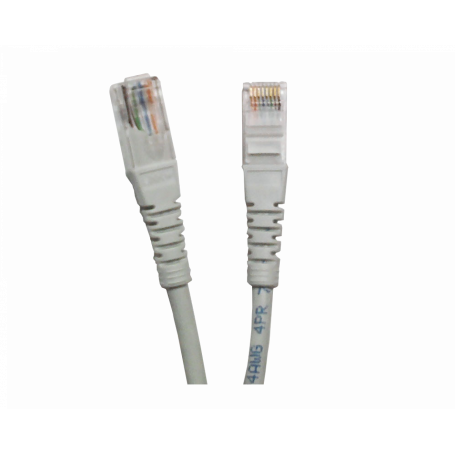 Cat5e entre 7,0 y 30mt Linkmade CPG-100L CPG-100L 10MT CAT5E GRIS LSZH CABLE PATCH INYECTADO MULTIFILAR