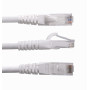 Cat6 entre 0,1 y 1,5mt Linkmade CP6W-10L CP6W-10L 1mt Cat6 U/UTP Blanco LSZH Cable Patch Inyectado Multifilar
