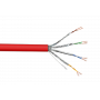 Cable Cat6A Linkmade C6AR-50 C6AR-50 -LINKMADE 5mt Cat6a U/FTP Rojo LSZH Cable Patch Inyectado Multifilar