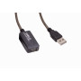 Ext. USB Activa o UTP Generico USBEX300 USBEX300 -Cable USB2.0 30mt Activo A-M A-H no-req-Fuente