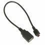 USB Pasivo / FireWire Generico USBAHB02 USBAHB02 -OTG 20cm A-Hembra MicroB-Macho A/MicroB Cable USB 0,2mt