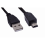 USB Pasivo / FireWire Generico USBABM USBABM Cable USB2.0 A-M 5pin/mini/B-M 1,7mt 173cm