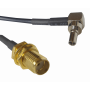 Cable coax armado HUAWEI CA-SJCRC10CM CA-SJCRC10CM Cable Coaxial .SMA-Hembra CRC9 (HUAWEI) 10cm