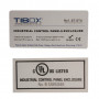 Caja Gabinete Metal TIBOX ST4-520 ST4-520 TIBOX 500x400x200mm 1-chapa-sin/Llave Caja Metalica IP66 Beige