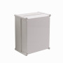 Caja Gabinete Plastico TIBOX TJ-AG-3428-1 TJ-AG-3428-1 -TIBOX 340x280x180mm Tapa-Gris Caja Gris Plastica c/Placa IP66 RoHS