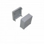 Caja Gabinete Plastico LinkChip MGC-10 MGC-10 110x110x60mm Caja Estanca Gris PS IP67 4-Tornillos-PS s/conos