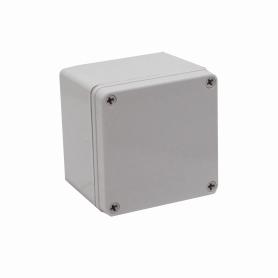 Caja Estanco Industrial IP65 Transparente Con Placa De Montaje Gris  150x200x130 -Vitel Energía