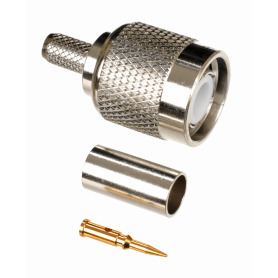 Coaxial (RP)SMA (RP)TNC Otras Marcas TM2C TM2C TNC-Macho LMR195 CA195 Serie-195 Conector Crimpeable