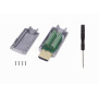 Copla HDMI USB Keystone Generico HDMI-M-T HDMI-M-T -Blindado Atornillable HDMI-Macho Volante v2.0 Conector