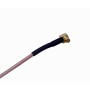 Cable coax armado RF-ELEMENTS MMCX-MMCX-25 MMCX-MMCX-25 - RFEL 25cm MMCX-MACHO MMCX-MACHO Pigtail Cable 250mm RG174U