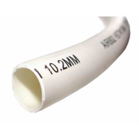 Aislante adhesivo / termo Generico TB10 TB10 -10mm 1mt LMR195 Blanco Termo Contractil Termoretractil
