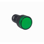 Base Ampolleta / LED Generico PILOTO-LED-V PILOTO-LED-V -Verde Luz Piloto LED 220VAC 20mm-diametro 28mm-cabeza 51mm-altura