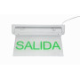 Otros LED Generico SALIDA SALIDA -MICROLAB Letrero-LED-Verde Salida-Emergencia Bateria-Interna-5hrs 220V