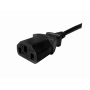 Cable de Poder Generico CMMC1 CMMC1 1,5mt MAGIC-Macho-2200-10A C13-Hembra Cable Poder Negro 3x1mm2 10A