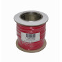 Conductor 0,1-0,9mm2 Generico 1X26R 1X26R -Rojo 1x26awg 1x0,13mm2 100mt Cable Conductor Aislado Simple