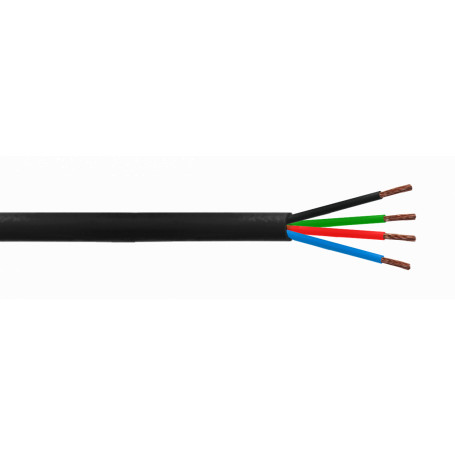 Conductor 1,0-2,5mm2 SILNAX CORD25-4-40M CORD25-4-40M -SILNAX 4x2,5mm 40mt Cordon Cable Electrico Negro 1kV XLPE RV-K 4x2.5mm