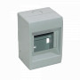 Interruptor Manual / Auto Kalop CAJA-DIN4 CAJA-DIN4 -KALOP 54mm-Ancho 46mm-Altura Caja Plastica para Automaticos Riel Din