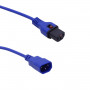 Cable de Poder Generico ACMC ACMC 1,8mt Azul Macho-Hembra Cable de Poder C13/C14 7A 3x0,82mm2 180cm