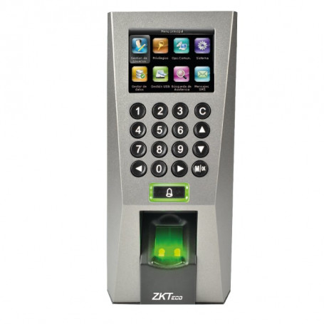 Biometricos/Lectores/teclados ZKTeco F18 LECTOR STANDALONE PROX+BIO+PIN F18