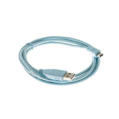 USB Pasivo / FireWire Cisco CAB-CONSOLE-USB CAB-CONSOLE-USB Console Cable 6ft with USB Type A and mini-B