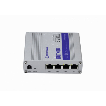 Internet 4G Teltonika RUTX08 RUTX08 TELTONIKA Router 3-1000 1-WAN 1-USB 9-50V inc12V Balanceador