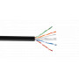 Exterior UTP LinkChip CBXR-UN3 CBXR-UN3 LINKCHIP 0,57mm sim-Cat6 PE Exterior Negro Cable UTP 305mt Cobre Unif