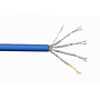 Cable Cat6A Linkmade C6AA-100 C6AA-100 LINKMADE 10mt Cat6a U/FTP Azul LSZH Cable Patch Inyectado Multifilar