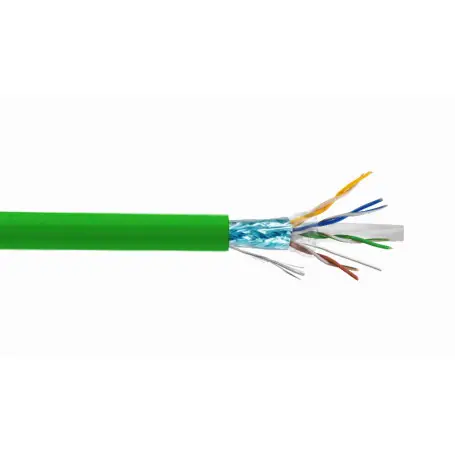 Unif. cat6A cat7 cobre FURUKAWA CBAF-FV3H CBAF-FV3H FURUKAWA LSZH Verde Cat6a F/UTP 305mt Unifil 23AWG Caja Cable 23370016