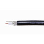 Cable coax metro/caja Generico RG11P RG11P ISAY RG11 305mt Negro c/Mensajero Portante Cable Coaxial RG-11