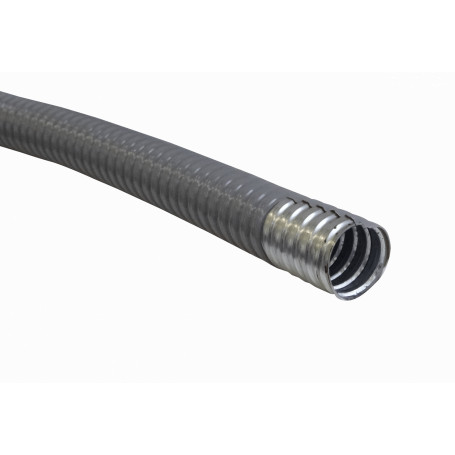 Flexible Metalico Otras Marcas FLEXU-25 FLEXU-25 25mm Rollo-30mts Conduit Flexible Metalico Cubierto-PVC 3/4-Pulg