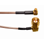 Cable coax armado Generico MMCX-SMAM-15 MMCX-SMAM-15 - Cable .SMA-M MMCX-M Pigtail 15cm CA100 LMR100