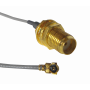 Cable coax armado Generico CA-UFLSJ CA-UFLSJ - Cable .SMA-Hembra c/tuerca U.FL(IPX) 13cm